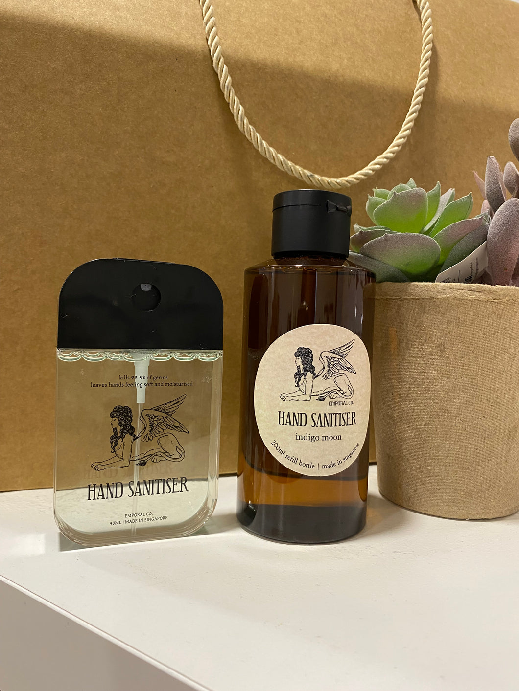 New Refillable Scented Hand Sanitizer + Bottle