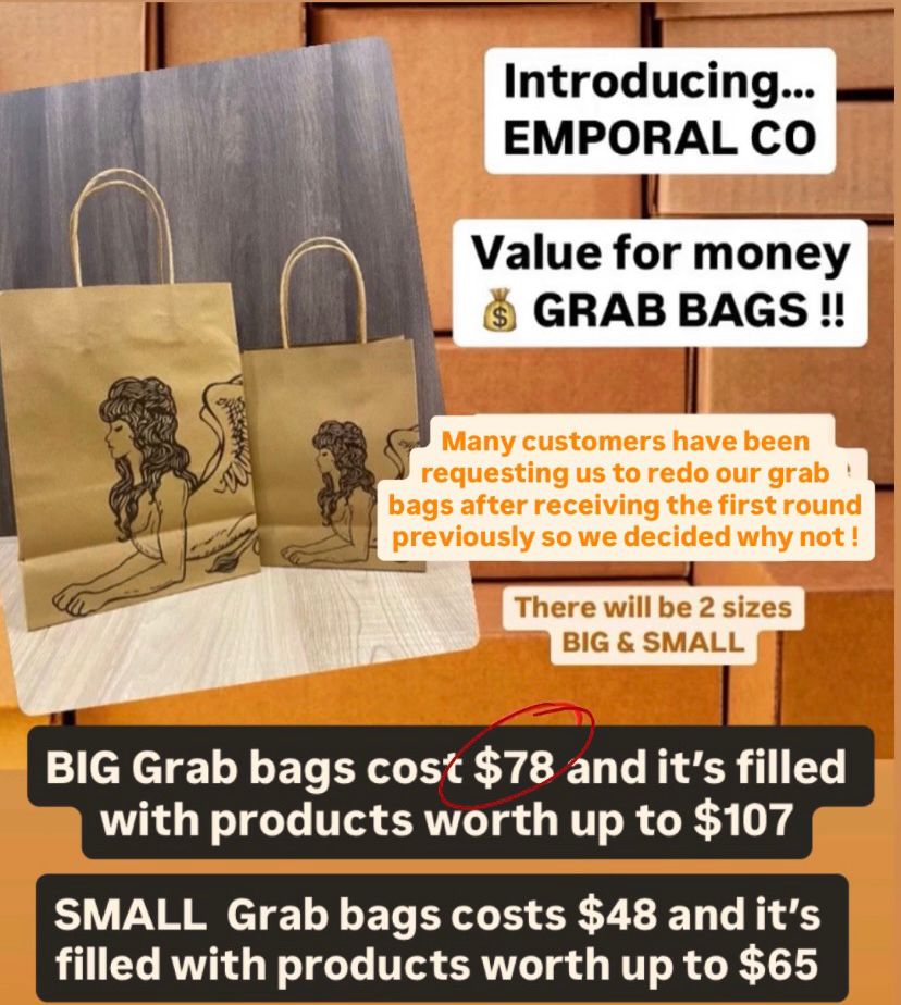 EMPORAL CO GRAB BAGS ( Last few left ! )