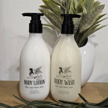 Load image into Gallery viewer, Limited Edition NEW SCENT Lilac and White Pine [ DISCOUNTED BUNDLE ! Bodywash + Lotion ]

